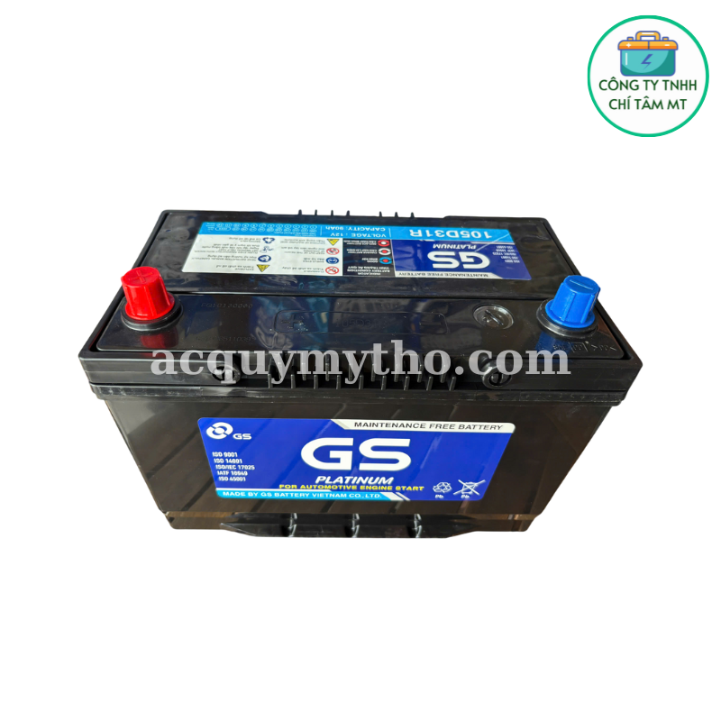 ẮC QUY GS MF 105D31R (12V – 90Ah)