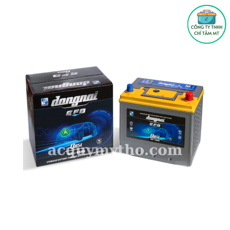 Ắc quy khô miễn bảo dưỡng Đồng Nai EFB Q85L - 12V - 65Ah